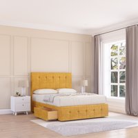 Cambridge Divan Bed Base No Drawers 12" Footboard & 26" Struts Headboard Single