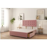 Alabama Divan Bed Base 2 Drawers & 26" Struts Headboard Double