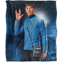 Spock Silky Touch Super Soft Throw Blanket 152 X 127 cm