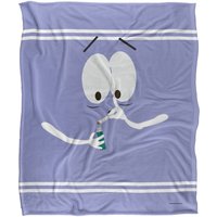 South Park Towlie Joint Silky Touch Super Soft Throw Blanket 152 X 127 cm in White