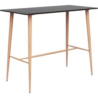 Berkfield Home Bar Table Black 120x60x105 cm | Size: 120 x 60 x 105 cm