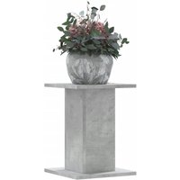 Berkfield Home Plant Stands 2 pcs Concrete Grey 30x30x40 cm Engineered Wood | Size: 30 x 30 x 40 cm