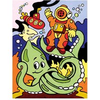 My First Paint Numbers Underwater Diving Art Set
