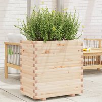 Garden Planter 70x40x72 cm Solid Wood Pine x 40 x 72 cm