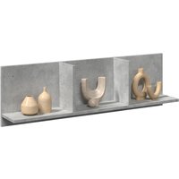 Berkfield Home Wall Cabinet 100x16.5x30 cm Concrete Grey Engineered Wood