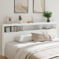 Headboard Cabinet LED 220x17x102 cm x 17 x 102 cm