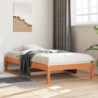 Day Bed without Mattress Wax 80x200 cm Solid Wood Pine