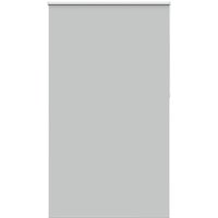 Berkfield Home Roller Blind Blackout Light Grey 125x230 cm Fabric Width 121.6 cm Polyester