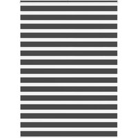 Berkfield Home Zebra Blind Black 155x230 cm Fabric Width 150.9 cm Polyester
