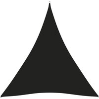 Berkfield Home Sunshade Sail Oxford Fabric Triangular 4x5x5 m Black