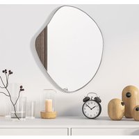 Berkfield Home Wall Mirror Silver 50x40 cm