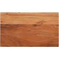 Berkfield Home Table Top 60x30x3.8 cm Rectangular Solid Wood Acacia in Brown