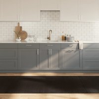 Rug Rectangular Dark Brown100x300 cm Bamboo