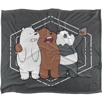 We Bare Bears Selfie Silky Touch Super Soft Throw Blanket 152 X 127 cm