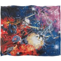 Transformers Autobot Box Art Silky Touch Super Soft Throw Blanket 152 X 127 cm in White