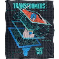 Schematic Break Optimus Prime Silky Touch Super Soft Throw Blanket 152 X 127 cm