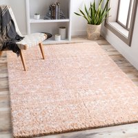 Aliyah Shag Shaggy Ivory Global Plush Soft Pile Living Bedroom Rug cm x 220 cm