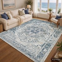 Vintage Oriental Boho Isabella Area Rug cm x 220 cm