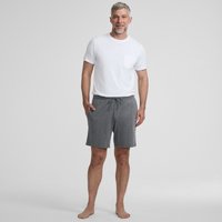 Lands' End Men's Jersey Pyjama Shorts in Charcoal | Size: Medium