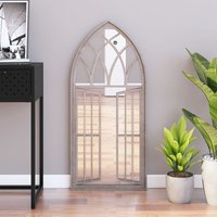 Berkfield Home Mirror Sand 100x45 cm Iron for Indoor Use in Cream