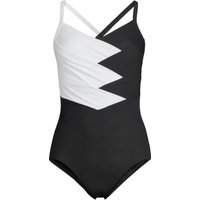 Pleated Slender Swimsuit