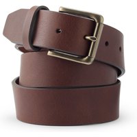 Lands' End Men's Leather Jeans Belt in Brown | Size: 38