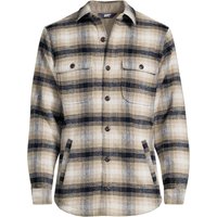 Super Brushed Flannel & Quilted Shirt Jacket