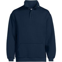 Rib Funnel Neck Sweatshirt
