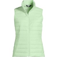 Lands' End Women's Wanderweight Down Ultralight Packable Gilet in Pale Green | Size: 8