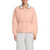 Lands' End Women's Wanderweight Down Ultralight Packable Reversible Jacket in Pink | Size: 14-16