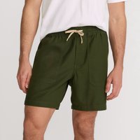 Lands' End Men's Pull-On Canvas Shorts in Green | Size: 2XL