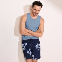 Lands' End Men's Quick Dry Board Shorts in Blue | Size: 34