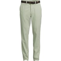 Lands' End Men's Belted Textured Chinos, Straight Fit in Green | Size: 34