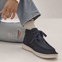 Vionic Men's Mens Uptown Chukka Boots in Navy | Size: 8