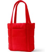 Lands' End Women's Wanderweight Tote Bag in Light Red