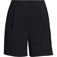 Lands' End Women's Petite Soft Modal Shorts in Black | Size: 10