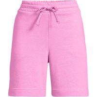 Lands' End Women's Lightweight Summer Sweat Shorts in Pink | Size: 10-12