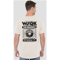 Hawkins Hitmakers Front Back T Shirt Natural