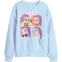 Kpop Demon Hunters Huntrix Rumi Chibi Boxes Sweat Light Blue