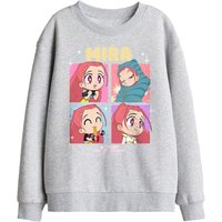 Kpop Demon Hunters Huntrix Mira Chibi Boxes Sweat Athl Heather