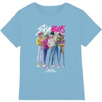 Kpop Demon Hunters Saja Band T Shirt Light Blue