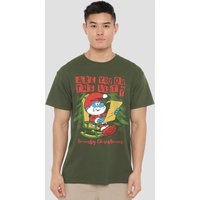 Christmas Papa Smurf Are You On List T Shirt Military