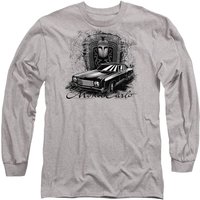 Chevrolet Monte Carlo Drawing Long Sleeve T Shirt Athletic Heather