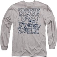 Friends Since Long Sleeve T Shirt Athletic Heather