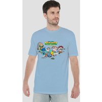 Wild Thornberrys Eliza Darwin Donny & Debbie T Shirt Light Blue