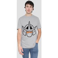 Shredder Angry T Shirt Athletic Heather