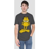 Big Ol Cat T Shirt Charcoal