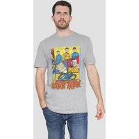 Vintage Collage T Shirt Athletic Heather