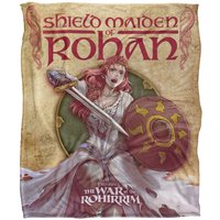 Lord of the Rings War of The Rohirrim Hera Silky Touch Super Soft Throw Blanket 152 X 127 cm in White