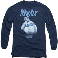 Asterix & Obelix Blue Grump Long Sleeve T Shirt